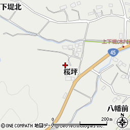 宮城県東松島市上下堤桜坪48周辺の地図