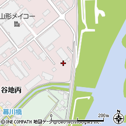 山形県西村山郡河北町谷地真木317周辺の地図