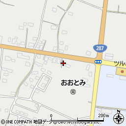 山形県東根市羽入2103周辺の地図