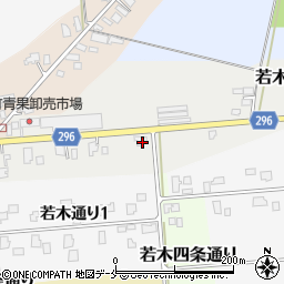 山形県東根市若木大通り23周辺の地図