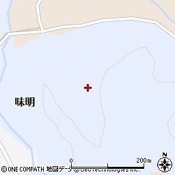 宮城県大郷町（黒川郡）味明（待ケ沢）周辺の地図