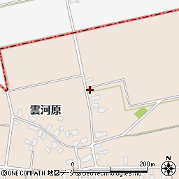 山形県寒河江市雲河原126-10周辺の地図