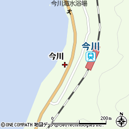 新潟県村上市今川周辺の地図