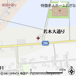 山形県東根市若木大通り44-6周辺の地図