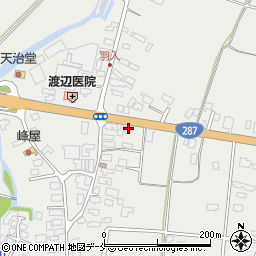 山形県東根市羽入2012周辺の地図