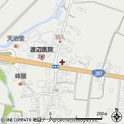 山形県東根市羽入2799-3周辺の地図