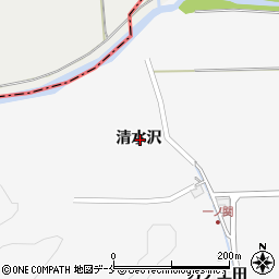 宮城県富谷市一ノ関清水沢周辺の地図
