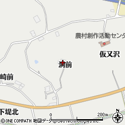 宮城県東松島市上下堤洞前周辺の地図