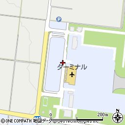 山形空港（おいしい山形空港）ターミナル到着口周辺の地図