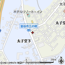 太子堂簡易郵便局周辺の地図