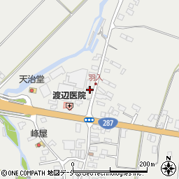 山形県東根市羽入2815周辺の地図