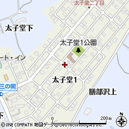 宮城県富谷市太子堂周辺の地図