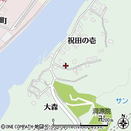 宮城県石巻市渡波祝田の壱18-3周辺の地図