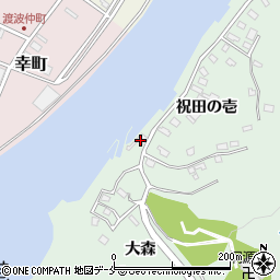 宮城県石巻市渡波祝田の壱14周辺の地図