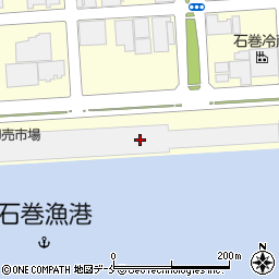 宮城県石巻市魚町周辺の地図