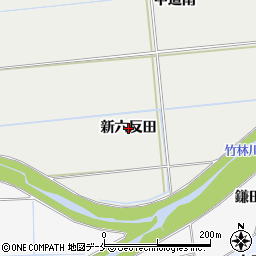 宮城県富谷市二ノ関（新六反田）周辺の地図