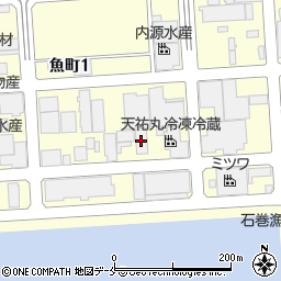 斎武商店魚町工場周辺の地図