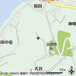 汐見台公園周辺の地図