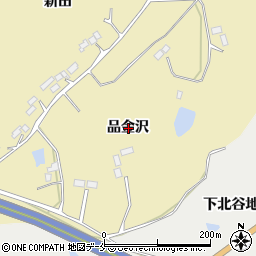宮城県東松島市川下品金沢周辺の地図