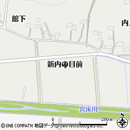宮城県富谷市二ノ関新内の目前周辺の地図
