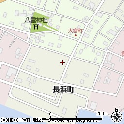 宮城県石巻市長浜町周辺の地図