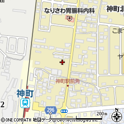 ファミリーマート東根神町店周辺の地図