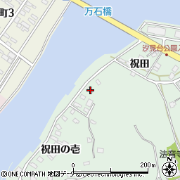 宮城県石巻市渡波祝田17周辺の地図