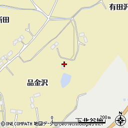 宮城県東松島市川下品金沢128-12周辺の地図