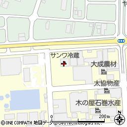 サンワ冷蔵株式会社　第一倉庫周辺の地図