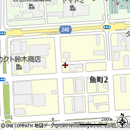 日新興業株式会社　石巻出張所周辺の地図