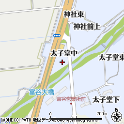 宮城県富谷市三ノ関太子堂中周辺の地図