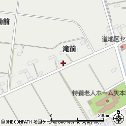 宮城県東松島市矢本滝前周辺の地図