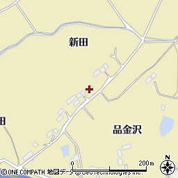 宮城県東松島市川下品金沢40周辺の地図