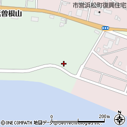 宮城県石巻市渡波長浜周辺の地図