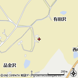 宮城県東松島市川下品金沢105周辺の地図