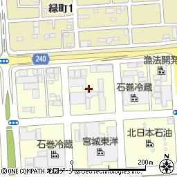 東北資材工業株式会社石巻営業所周辺の地図