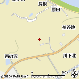 宮城県東松島市川下（袖谷地）周辺の地図
