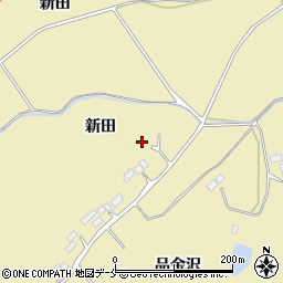 宮城県東松島市川下品金沢75周辺の地図