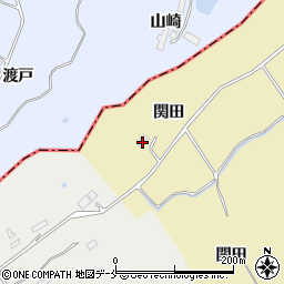 宮城県東松島市川下関田20周辺の地図