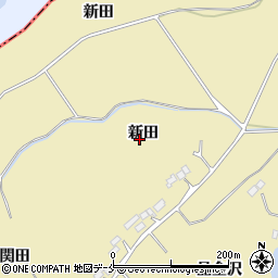 宮城県東松島市川下新田周辺の地図