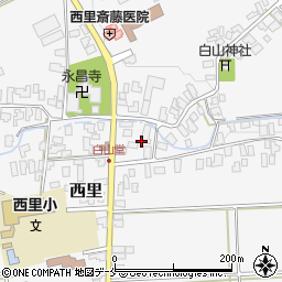 白山堂公民館周辺の地図