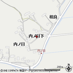 宮城県富谷市二ノ関内ノ目下周辺の地図