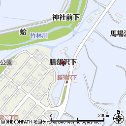 宮城県富谷市三ノ関膳部沢下周辺の地図