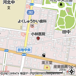 小林医院周辺の地図