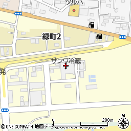 サンワ冷蔵株式会社　第二倉庫周辺の地図