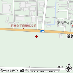 宮城県石巻市渡波浜曽根山周辺の地図