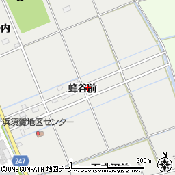 宮城県東松島市矢本蜂谷前80-6周辺の地図
