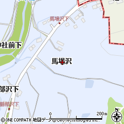 宮城県富谷市三ノ関馬場沢周辺の地図