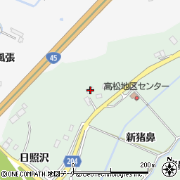 宮城県東松島市高松猪鼻78周辺の地図