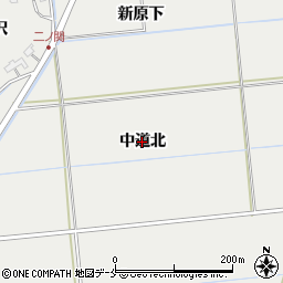 宮城県富谷市二ノ関（中道北）周辺の地図